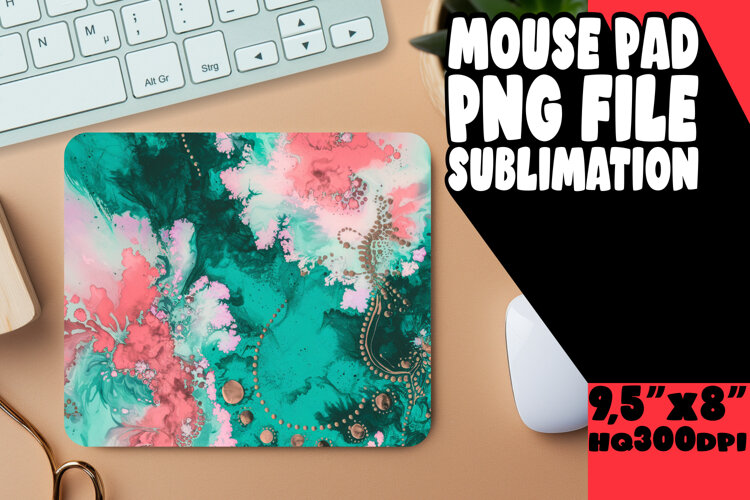 PLAYFUL DESK MAT FUN SUBLIMATION, Abstract Pattern example image 1