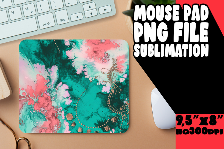 PLAYFUL DESK MAT FUN SUBLIMATION, Abstract Pattern