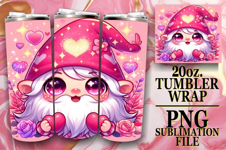 Heartfelt Gnome Tumbler Joy