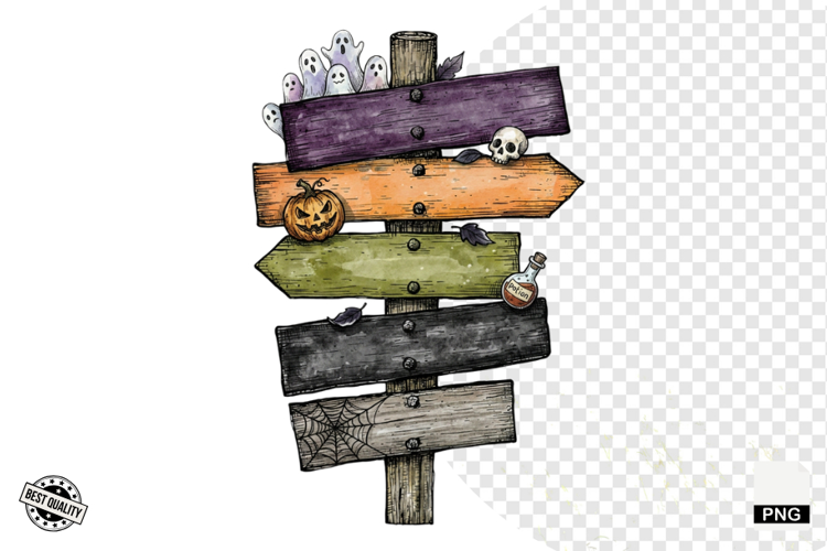 Halloween Autumn Signspots PNG