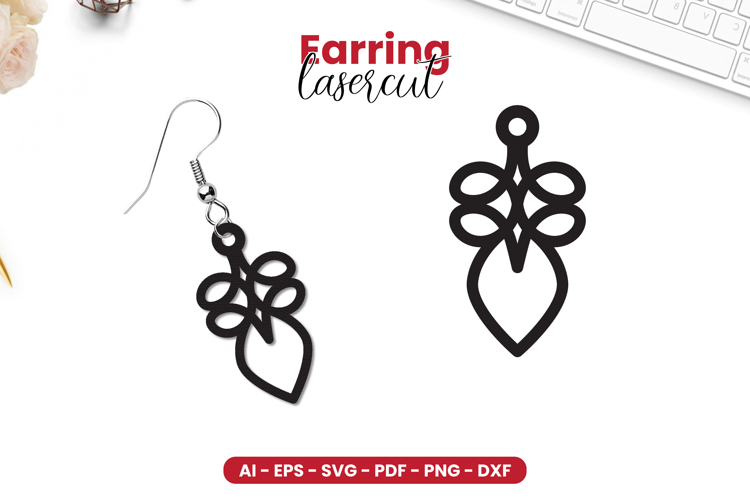 Earring LaserCut - Lasercut File