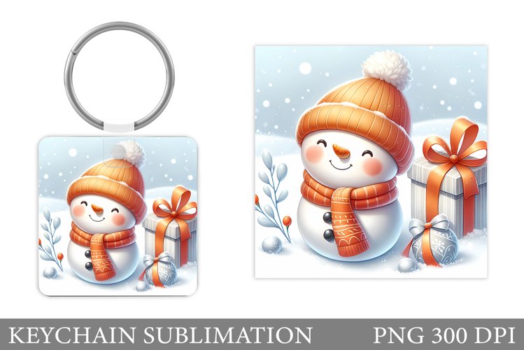 Cute Snowman Clipart Image 13