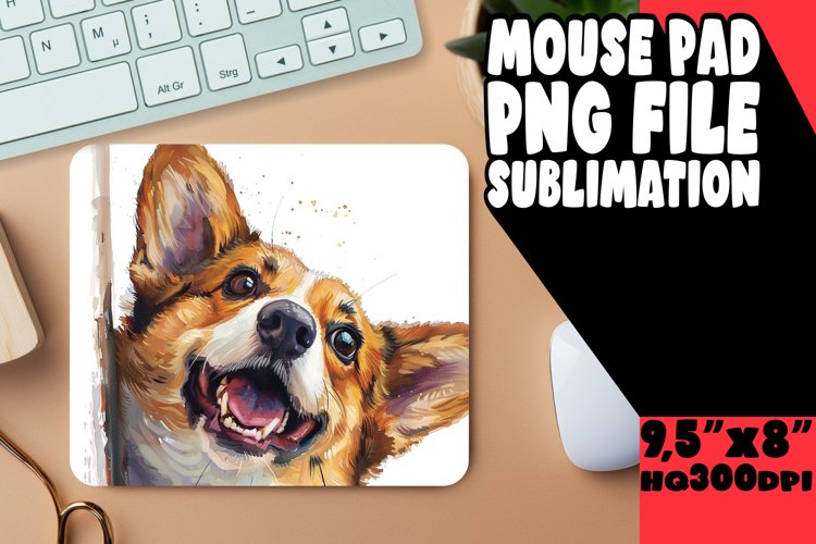 Dog Lovers Delight Sublimation Mousepad PNG