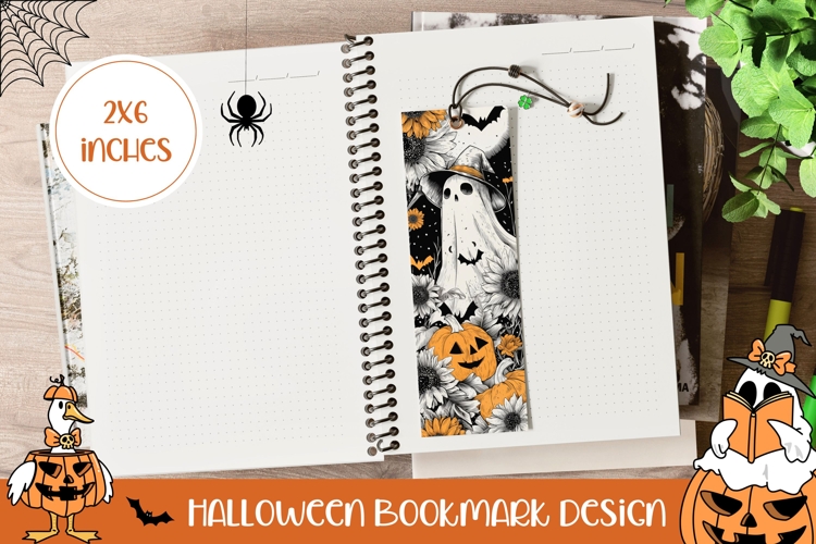 Printable Halloween Bookmark Image 16