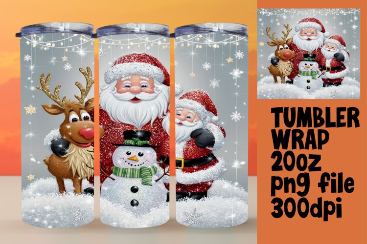 Christmas Tumbler Wrap Image 16