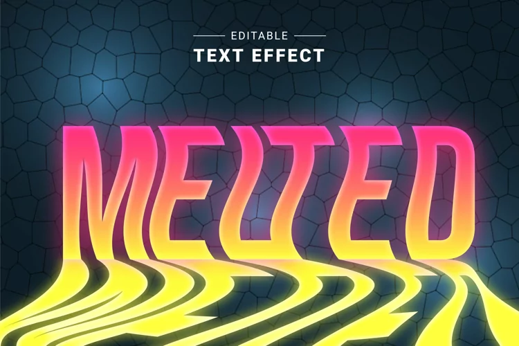 Editable Text Effect for Illustrator. Vector Graphic styles