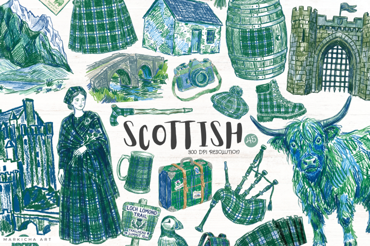 Scottish Travel Clipart