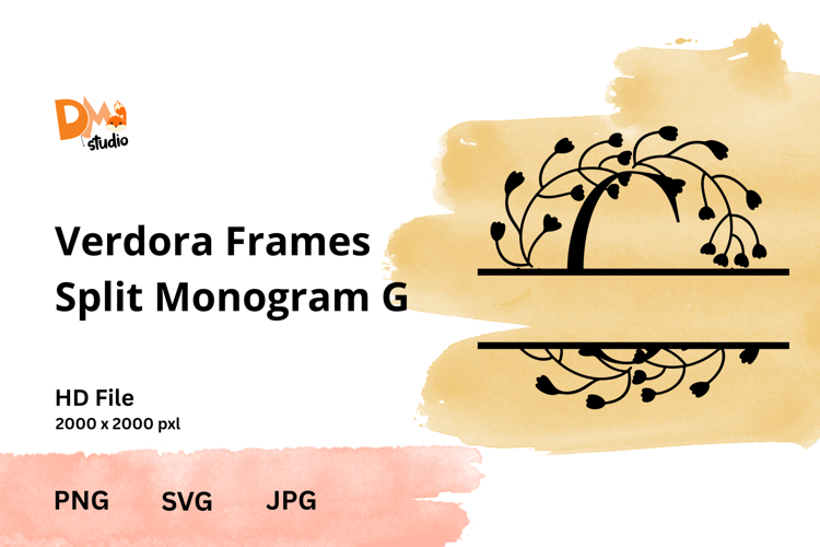 Verdora Split Frames Monogram