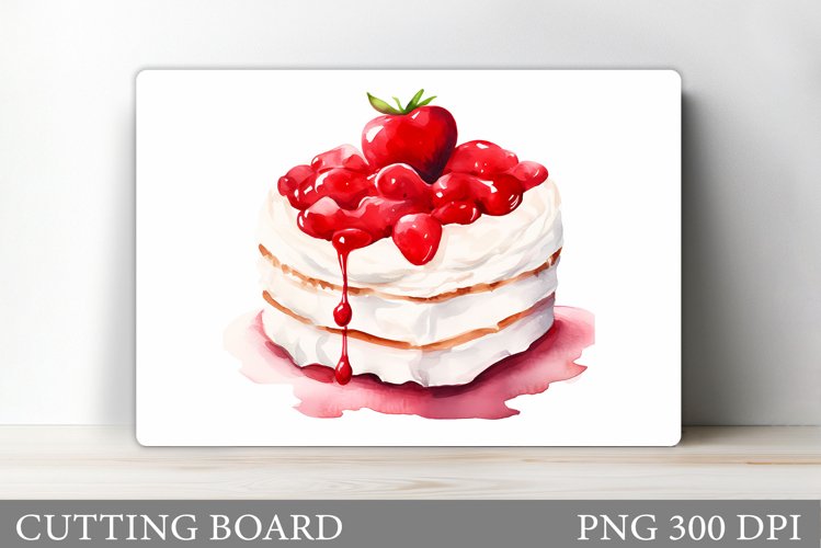 Cake Cutting Board. Valentines Cutting Board Sublimation