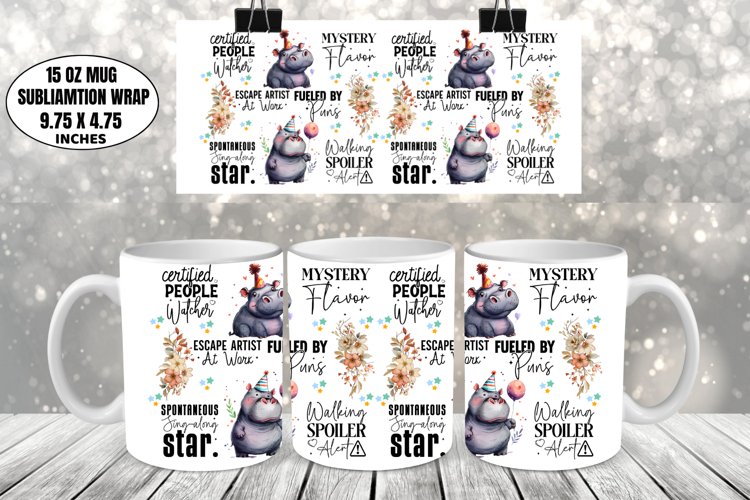 Funny Mug Wrap Sublimation, Funny Mug Wrap