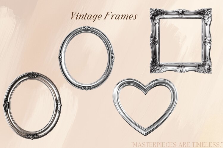 Vintage Silver Frames example image 1