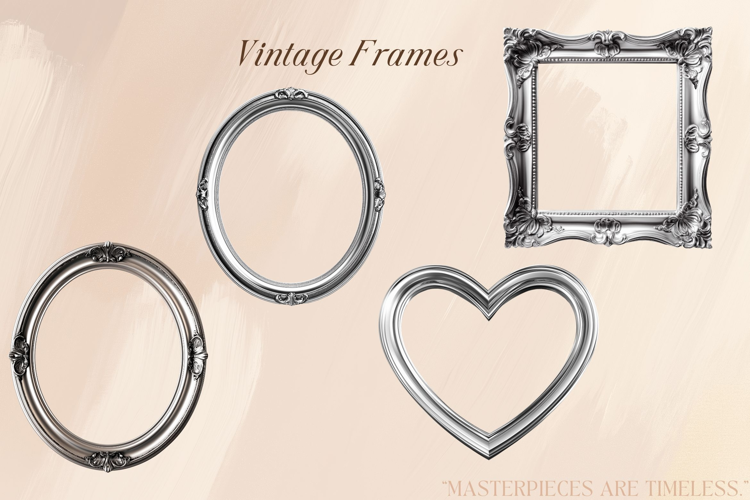 Vintage Silver Frames