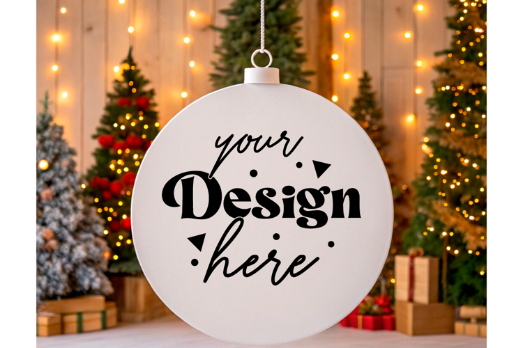 Christmas Ball Ornament Clipart Image 19