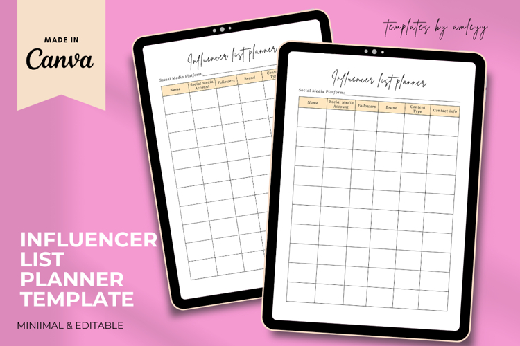 Digital Planner Templates Image 22