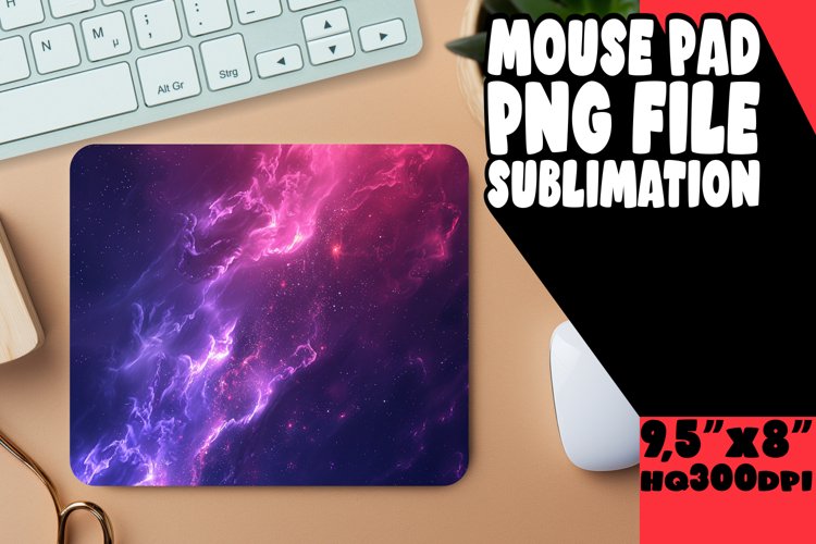 Colorful Gradient Mouse Pad for Sublimation Projects
