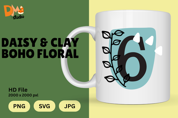 Floral Letter Svg Image 17