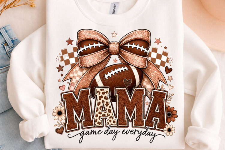 Football mom shirt svgs Image 2