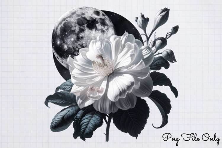 Mooflowers Clipart PNG example image 1