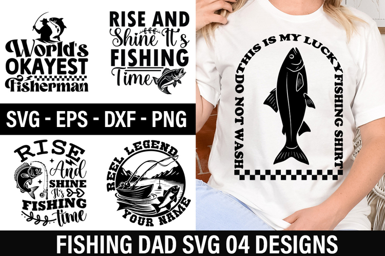 Fishing Dad Svg Image 4