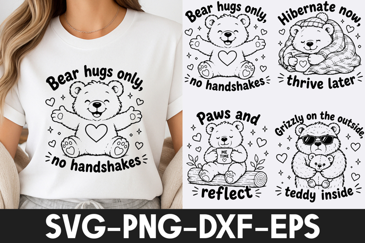 Teddy Bear SVGs Image 3