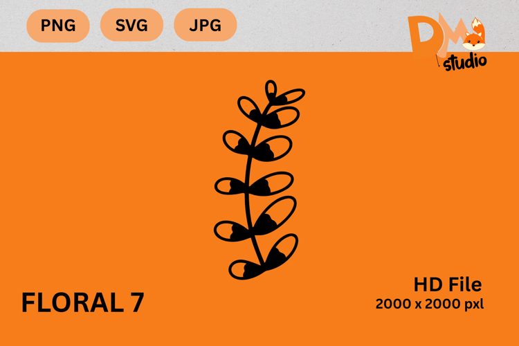 Floral Vector Image 17