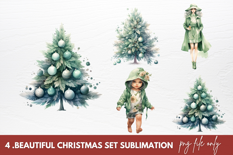 Christmas Watercolor Clipart Image 18