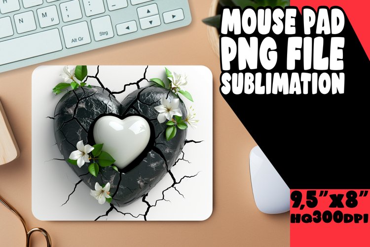 Valentines Day Love Hole Pad