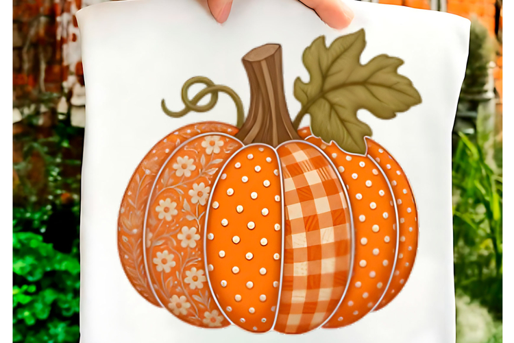 Pumpkin Dot Art Image 2