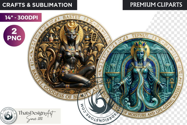 Ancient Egyptian Gods Pantheon Mythology Graphics cliparts