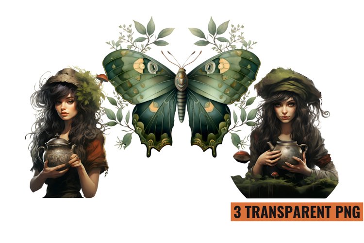 Witch Clipart Image 14