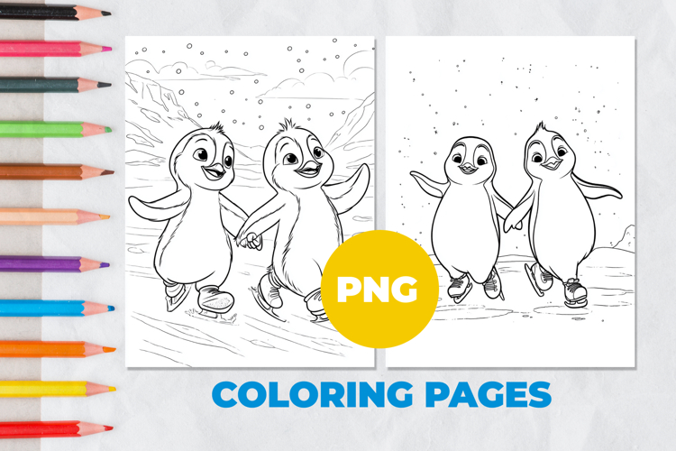 Northern penguin Coloring Pages | Coloring book