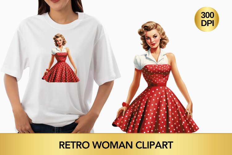 Woman Clipart Image 7