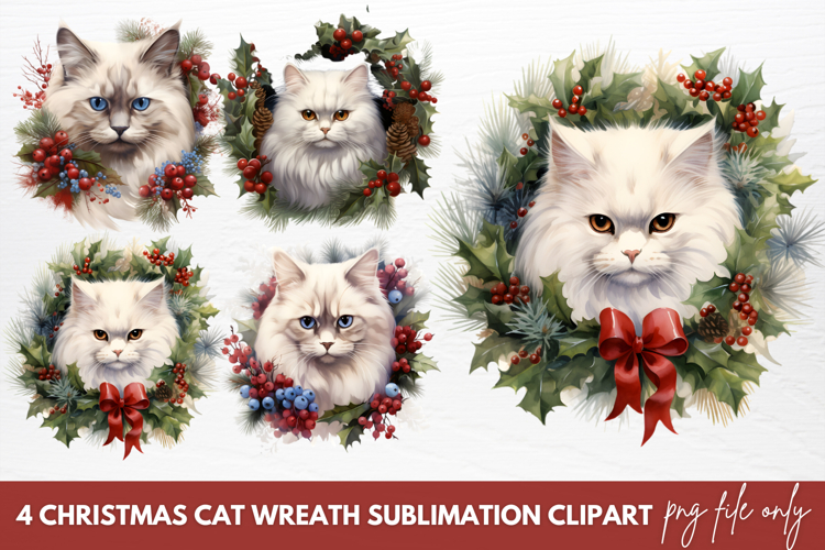 Christmas Wreath Clipart Image 18