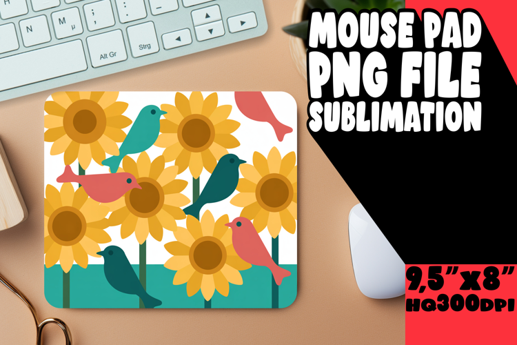 Luminous mouse MAT Gift Magic, Birds