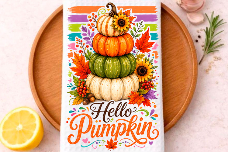 Halloween Kitchen Towel PNG, Funny Halloween PNG,