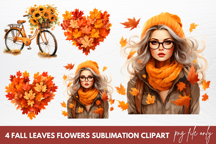 Watercolor Leaves Clipart Image 21