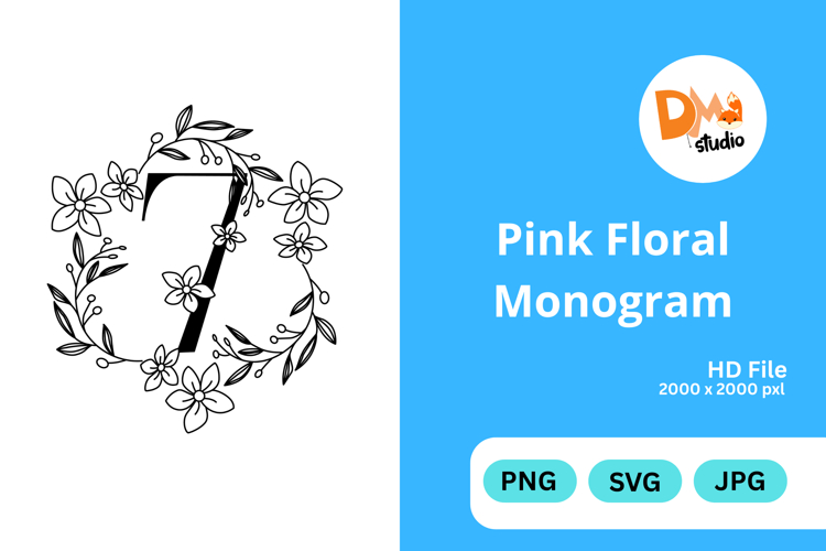 Flower Alphabet Image 6