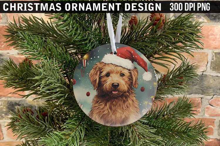 Christmas Ornament Sublimation PNG Design