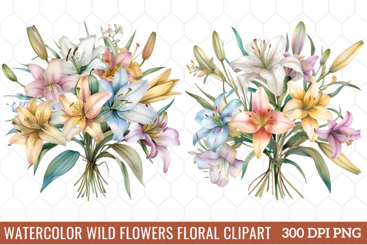 Spring Flowers Clipart Image 7