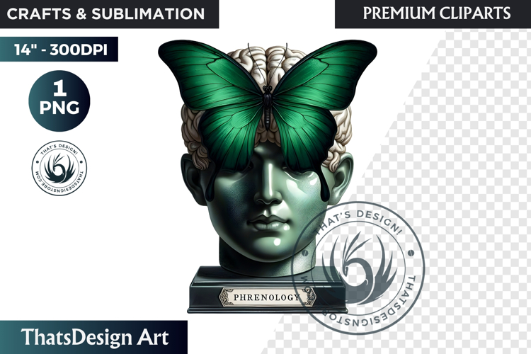 Dark Academia PNG, Gothic Butterfly Clipart Moody ephemera