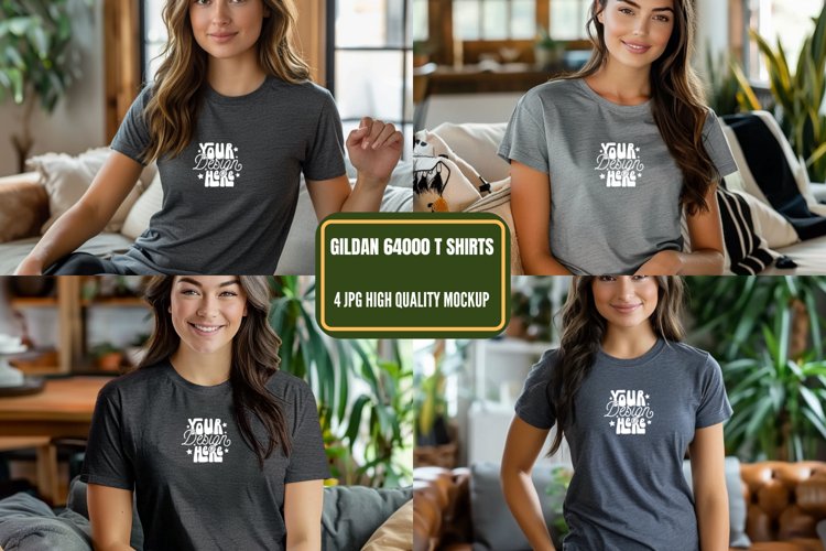 White Tshirt Mockup Image 8