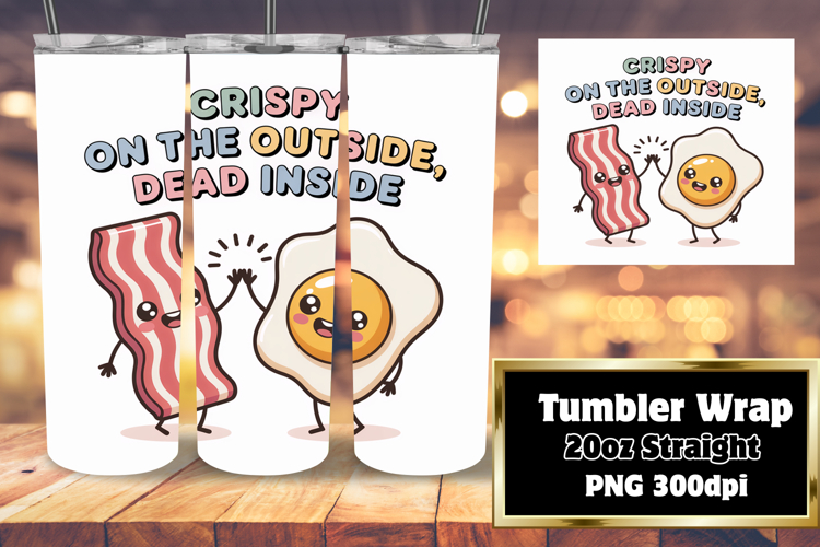 20oz Tumbler Template for Personal Use , Kawaii Food