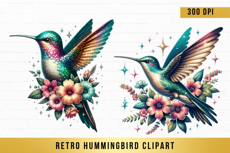 Hummingbird Clipart Image 23