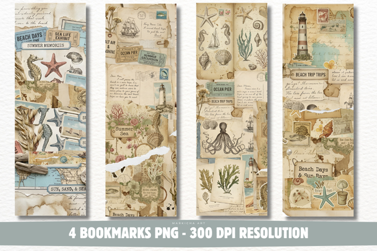 Ephemera Nautical Bookmarks Png