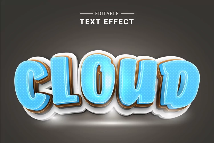 Editable Text Effect for Illustrator. Vector Graphic styles