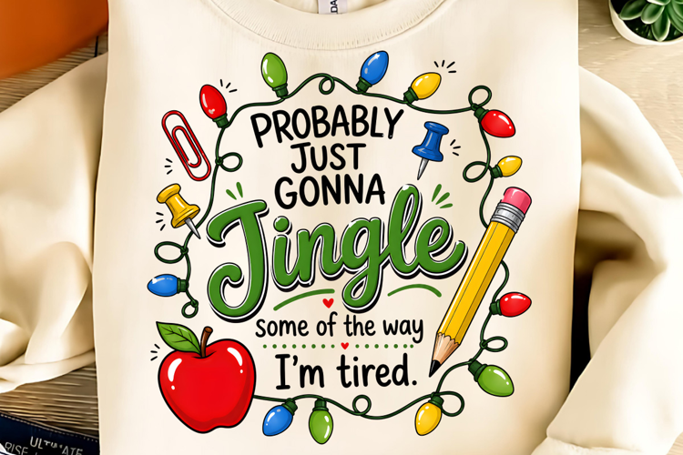 Probably Just Gonna Jingle Christmas PNG, Funny Christmas
