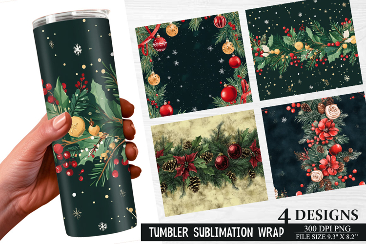 Christmas Tumbler Wrap Image 24
