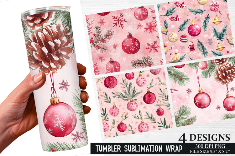 Christmas Tumbler Wrap Image 17