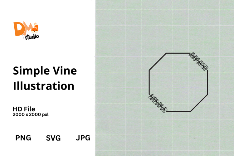 Simple Vine Illustration