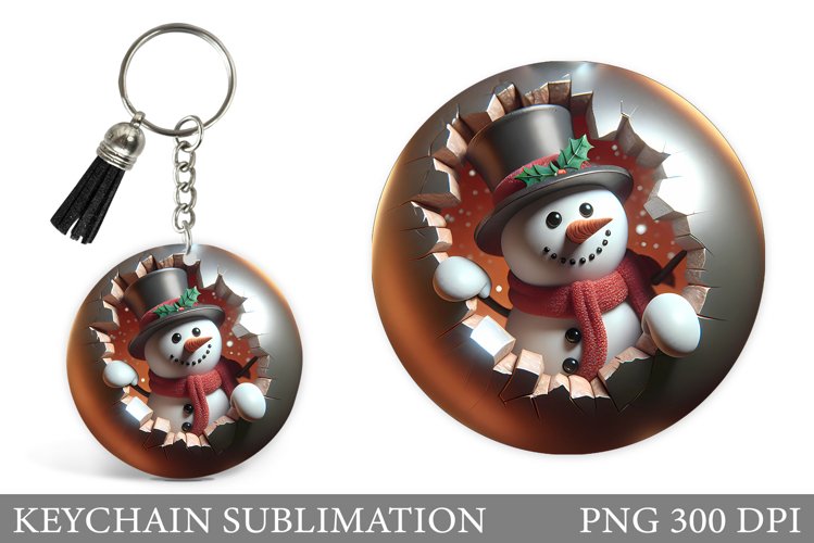 Cute Snowman Clipart Image 6
